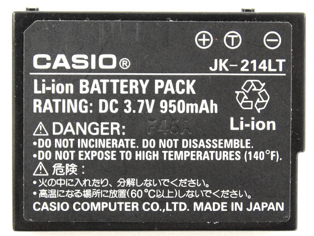 [JK-214LT]CASIO PDA(Pocket PC-2002) CASSIOPEIA E-2000 バッテリーセル交換[4]