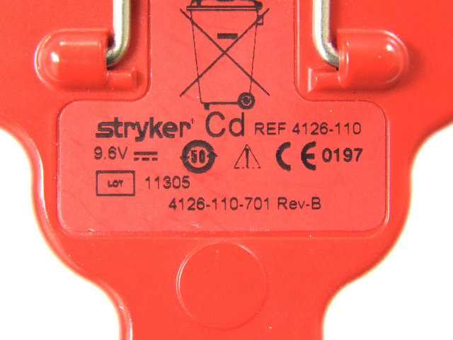 [4126-110]Stryker ストライカー ドリル Cordless Driver 2 バッテリーセル交換[4]