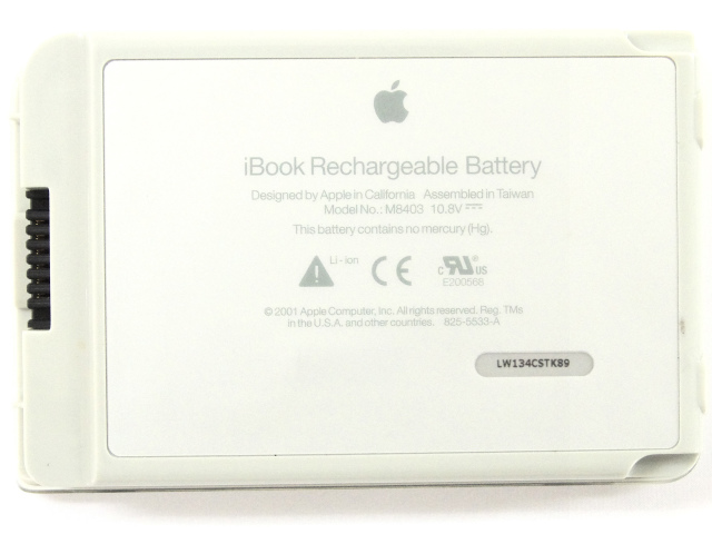 [M8403] iBook G3 12inchバッテリーセル交換[3]