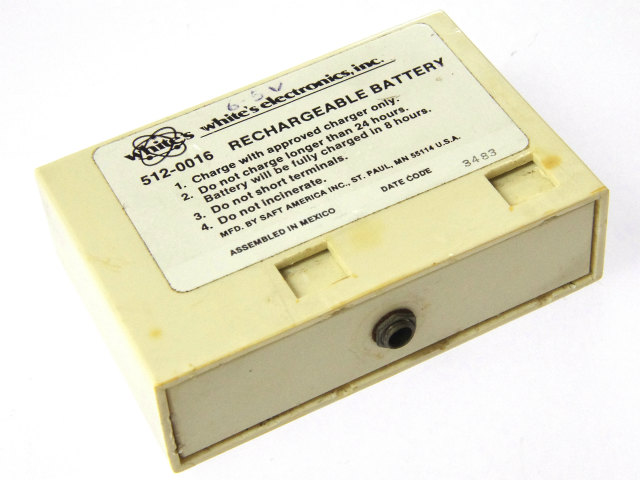 [512-0016]White's electronics, inc. 金属探知機 Coinmaster 6000/DIシリーズ バッテリーセル交換
