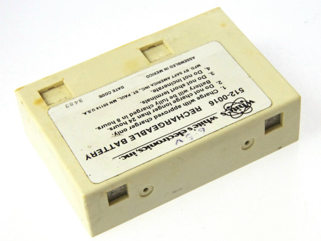 [512-0016]White's electronics, inc. 金属探知機 Coinmaster 6000/DIシリーズ バッテリーセル交換[2]