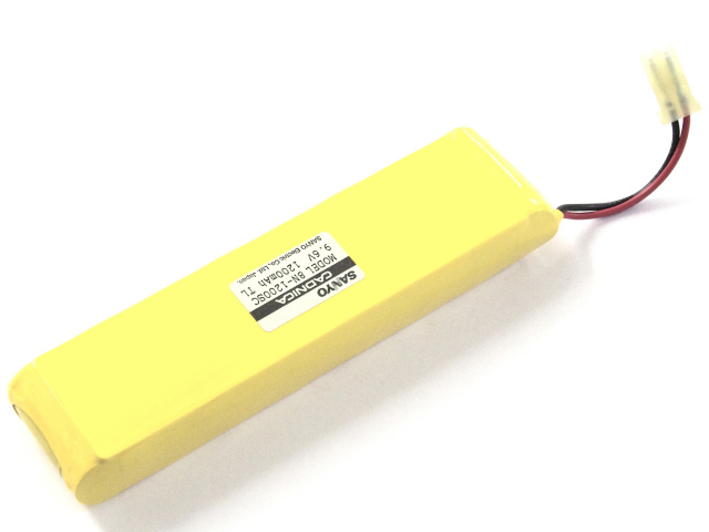 [SANYO MODEL 8N-1200SC]横河電機 直流標準電圧電流発生器 2554 バッテリーセル交換[2]