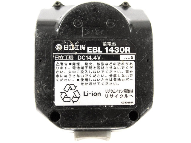 [EBL1430R、EBL 1430R]日立 インパクトドライバー WH-14DML 他 バッテリーセル交換[4]