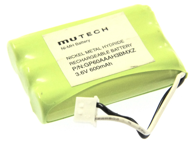 [GP60AAAH3BMXZ]MUTECH 610 子機 コードレスホーン バッテリーセル交換