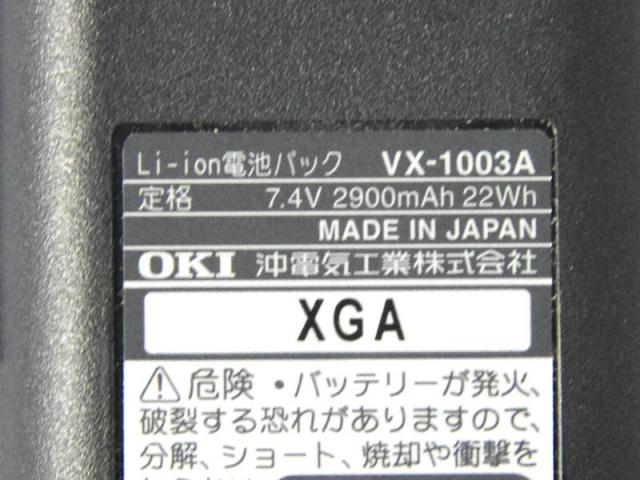 [VX-1003A]沖電気工業 Li-ion電池パック バッテリーセル交換[4]