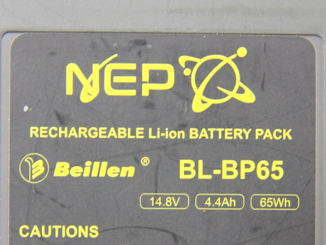 [BL-BP65]NEP(エヌ・イー・ピー株式会社) リチウムイオンVマウントタイプバッテリーセル交換[4]