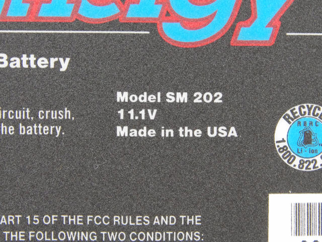 [Model SM202]Sm-Energy 旧タイプ USAダイナブック他 バッテリーセル交換[4]