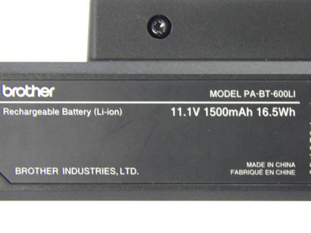 [PA-BT-600LI]ブラザー モバイルプリンター PJ-663、PJ-623、PJ-673 他 バッテリーセル交換[4]