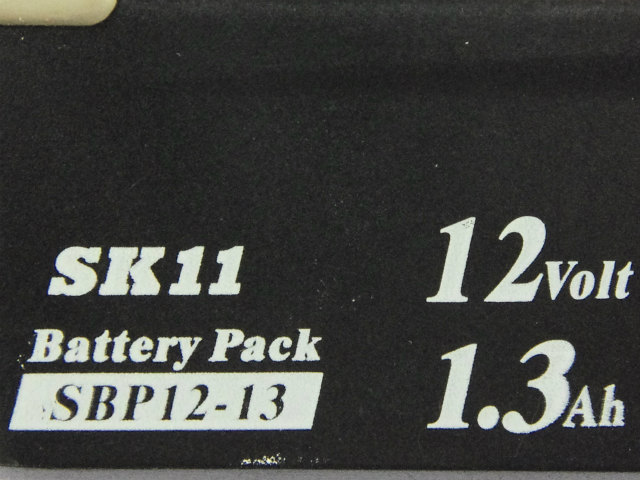 [SBP12-13]藤原産業 インパクトドライバーSK11、SI-12SLB13N他バッテリーセル交換[4]