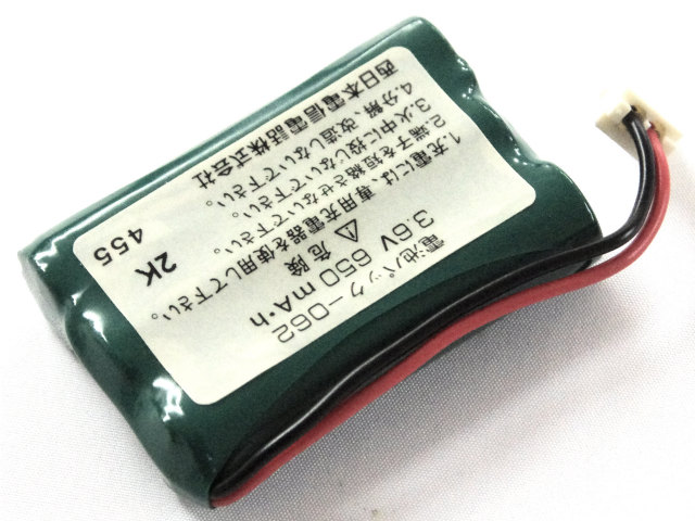 [FX2-DCL-TEL(1)(H)、電池パック-062]西日本電信電話 アナログコードレスホームテレホン 子機 NTT FX2他 バッテリーセル交換[2]