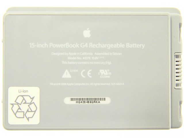 [A1078]PowerBookG4 15inchアルミニウムバッテリーセル交換[3]