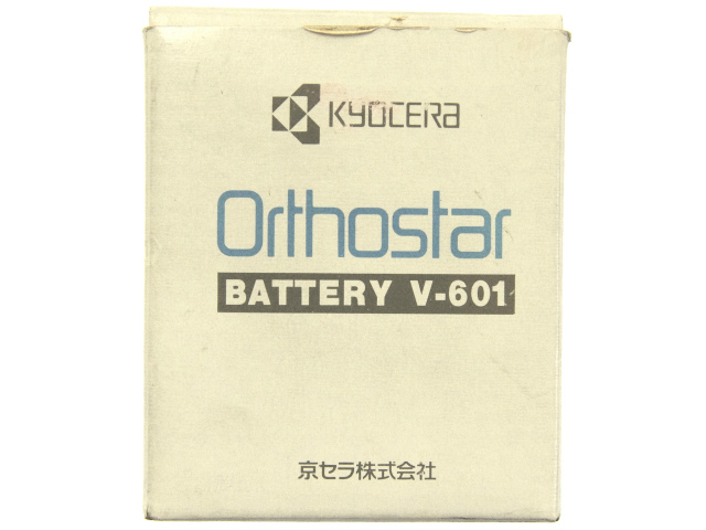 [V-601]京セラ KYOCERA Orthostar オーソスター オッシレーター V-201、V-101 他 バッテリーセル交換[4]