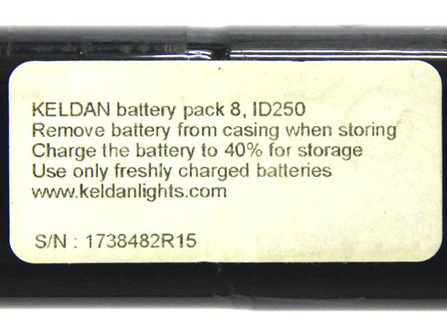 [Batterypack Li-Ion 96.48Wh]Keldan LUNA 8 WA他 水中ライトバッテリーセル交換[4]