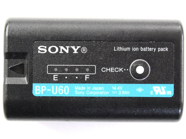 [BP-U60]SONY ビデオカメラ PMW-EX1R 他バッテリーセル交換[4]