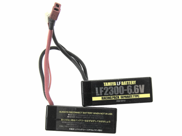 [LF2300-6.6V]タミヤ LFバッテリー LF2300-6.6V セパレートパック バッテリーセル交換[3]