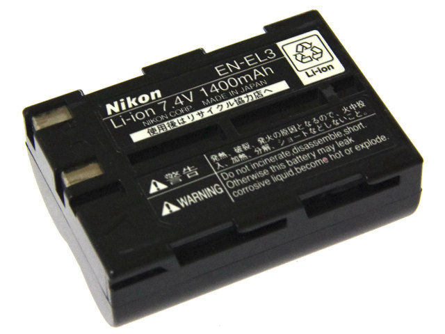 [EN-EL3]ニコン Dシリーズバッテリーセル交換