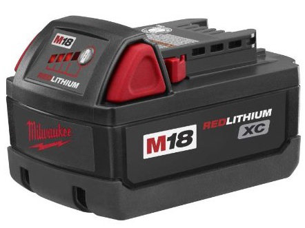 [48-11-1828]Milwaukee 48-11-1828 M18 XC RED LITHIUM 18-Volt Lithium-ion Cordless Tool Batteryバッテリーセル交換