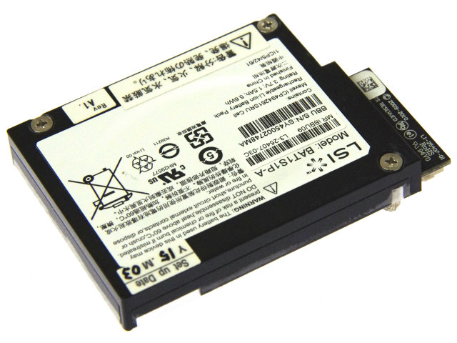 [LSI Model:BAT1S1PA、P/N:iBBU09、N8103-154]NEC RAIDコントローラ N8103-173 他 バッテリーセル交換[1]