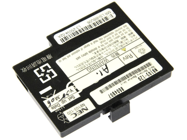 [LSI P/N:iBBU06]NEC RAIDカードバッテリユニット N8103-120、N8103-124 他 バッテリーセル交換[2]