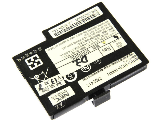 [LSI P/N:iBBU06]NEC RAIDカードバッテリユニット N8103-120、N8103-121、N8103-124 他 バッテリーセル交換[2]