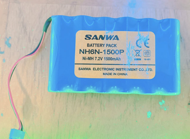[NH6N-1500P]SANWA サンワ プロポ 他 バッテリーセル交換
