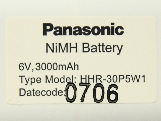 [HHR-30P5W1]Panasonic HHR-30P5W1 バッテリーセル交換[4]