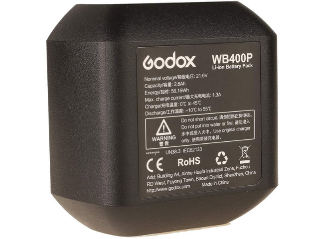 [WB400P]Godox AD400Pro用 バッテリーセル交換