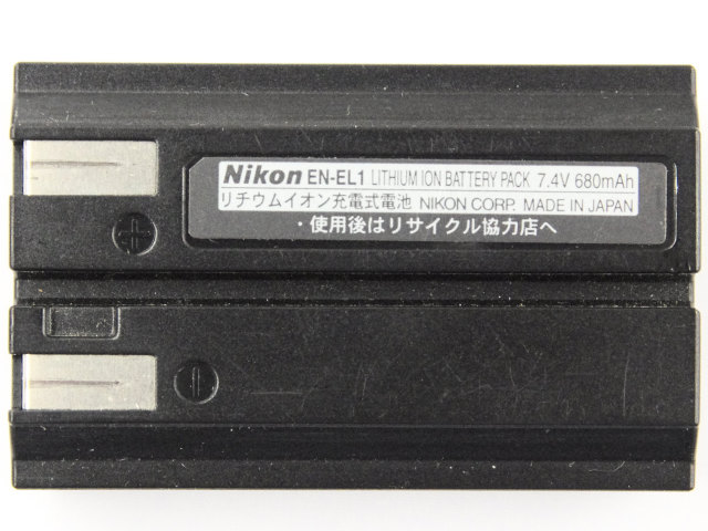 [EN-EL1]ニコン Nikon COOLPIX8700、5700、5400、5000、4800、4500、4300、995、885、880、775バッテリーセル交換[3]