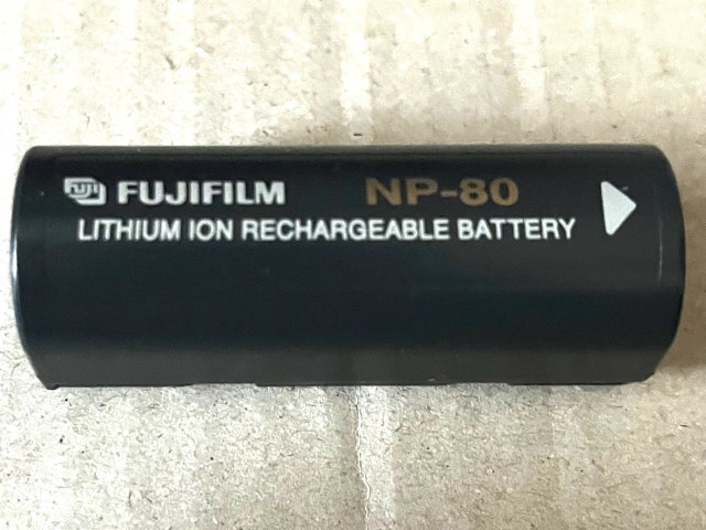 [NP-80]富士フイルム カメラ バッテリーセル交換