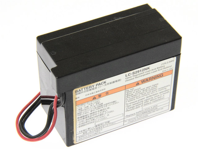 [LC-S2912NK]日本光電  DCB-ENEL12、TEC-7500、TEC-7511、 TEC7431、TEC7511 他 バッテリーセル交換[1]