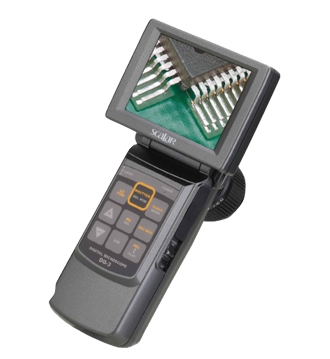 DG-3x]スカラ コードレスマイクロスコープ 携帯型デジタル顕微鏡 
