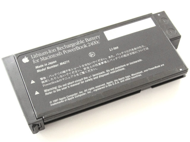 [M4271]PowerBook2400シリーズバッテリーセル交換