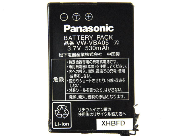 [VW-VBA05]Panasonic デジタルカメラ SV-AS10他 バッテリーセル交換[4]