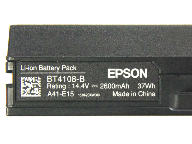 [BT4108-B、A41-E15]EPSON NJ3900E、JE3900、NJ4000E、NJ4100E、NJ4100E-V、NJ4100 他 バッテリーセル交換[4]
