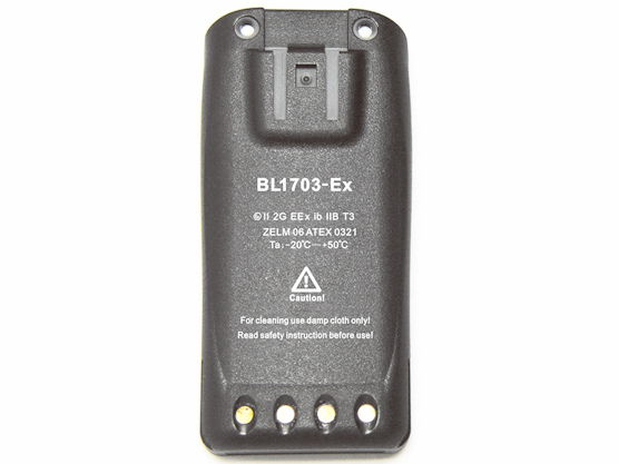 [BL1703EX、BL1703-EX]Hytera(ハイテラ) 一般・簡易業務用無線機 TC-700Ex PLUS バッテリーセル交換