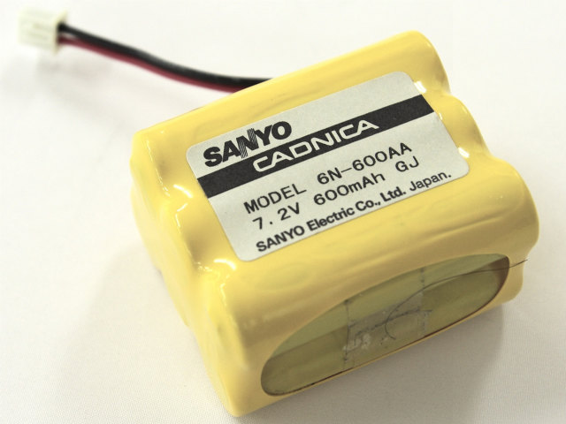 [MODEL 6N-600AA]SANYO サンヨー CADNICAバッテリーセル交換