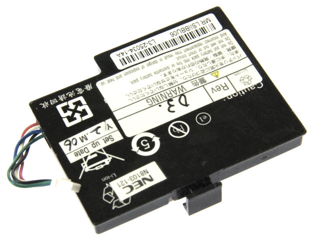 [LSI P/N:iBBU06]NEC RAIDカードバッテリユニット N8103-120、N8103-121、N8103-124 他 バッテリーセル交換[2]