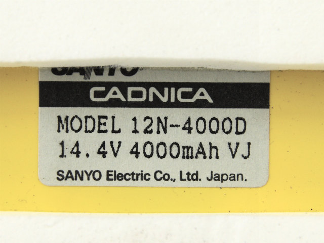 [SANYO MODEL 12N-4000D]中部精機 直流耐圧試験機他 バッテリーセル交換[3]