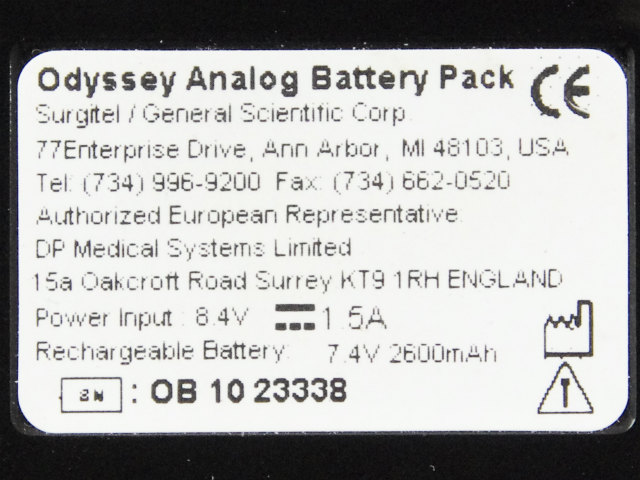 [SurgiTel Systems Odyssey Mini LED]オーラルケア サージテル ライト バッテリーセル交換[4]