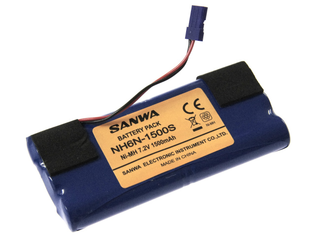 [NH6N-1500S]サンワ SANWA ラジコン プロポ用 EXZES X, SD-10G, SD-10GS 他 バッテリーセル交換