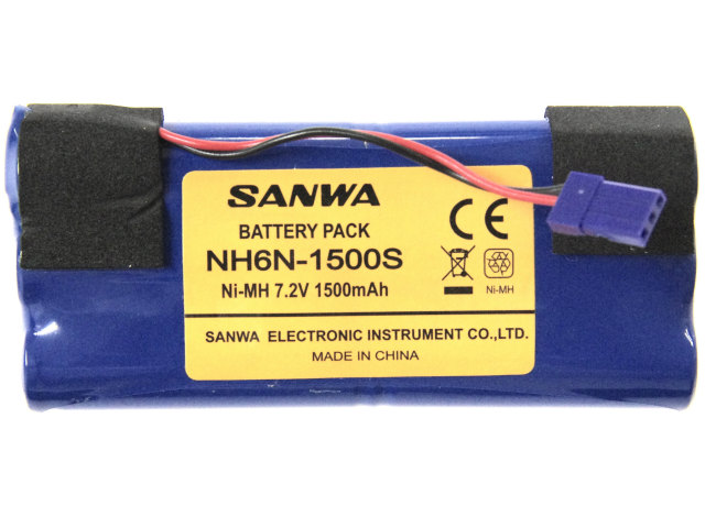 [NH6N-1500S]サンワ SANWA ラジコン プロポ用 EXZES X, SD-10G, SD-10GS 他 バッテリーセル交換[4]
