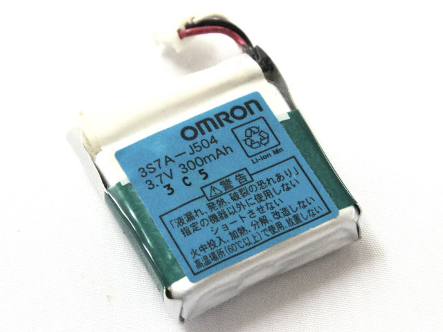 [3S7A-J504]オムロン 自動車用防犯装置用リモコン カーモニ500 バッテリーセル交換