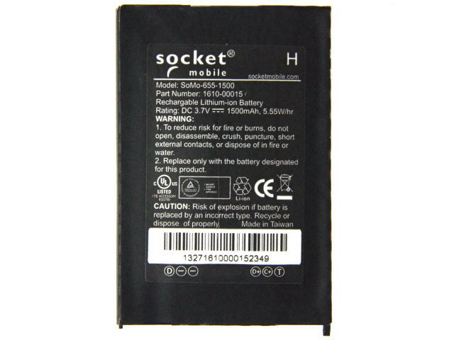 [SoMo-655-1500、1610-00015]SocketMobile Socket Somo 650、Socket Somo 655 バッテリーセル交換[3]