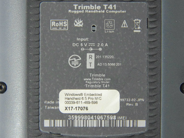 [Trimble T41 XG/XY]バッテリーセル交換[4]