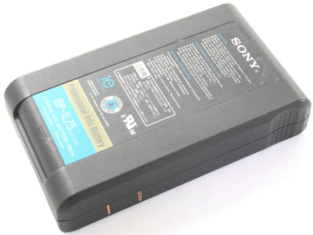 [BP-IL75]SONY 液晶モニターLMD-650バッテリーセル交換