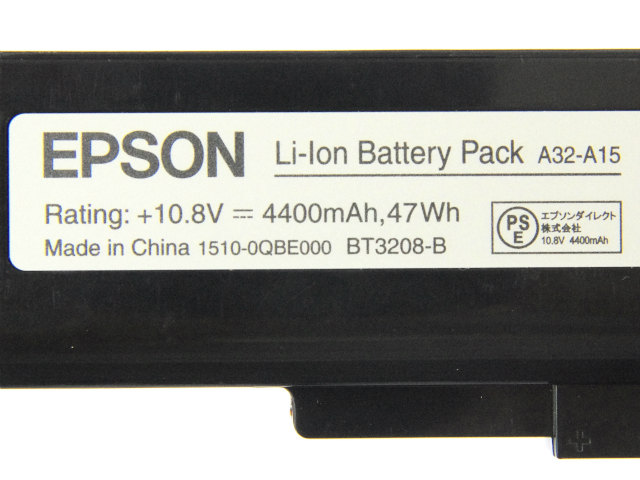 [A32-A15、BT3208-B、1510-0QBE000]EPSON バッテリーセル交換[4]