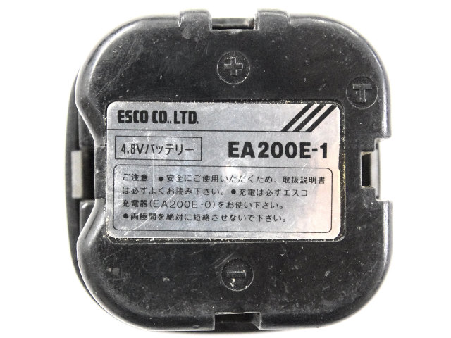 [EA200E-1]エスコ ESCO 電動フレアー EA200E バッテリーセル交換[4]