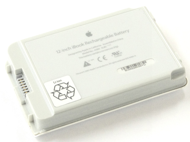 [A1061] iBook G3 12inchバッテリーセル交換