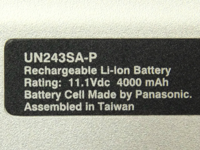 [UN243SA-P]WinBook WV2150、WV2160、WV7150バッテリーセル交換[4]