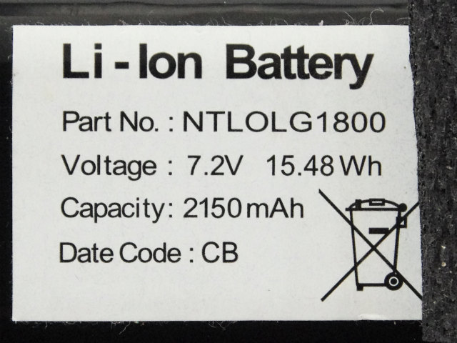 [NTLOLG1800]Li-ion Battery バッテリーセル交換[4]